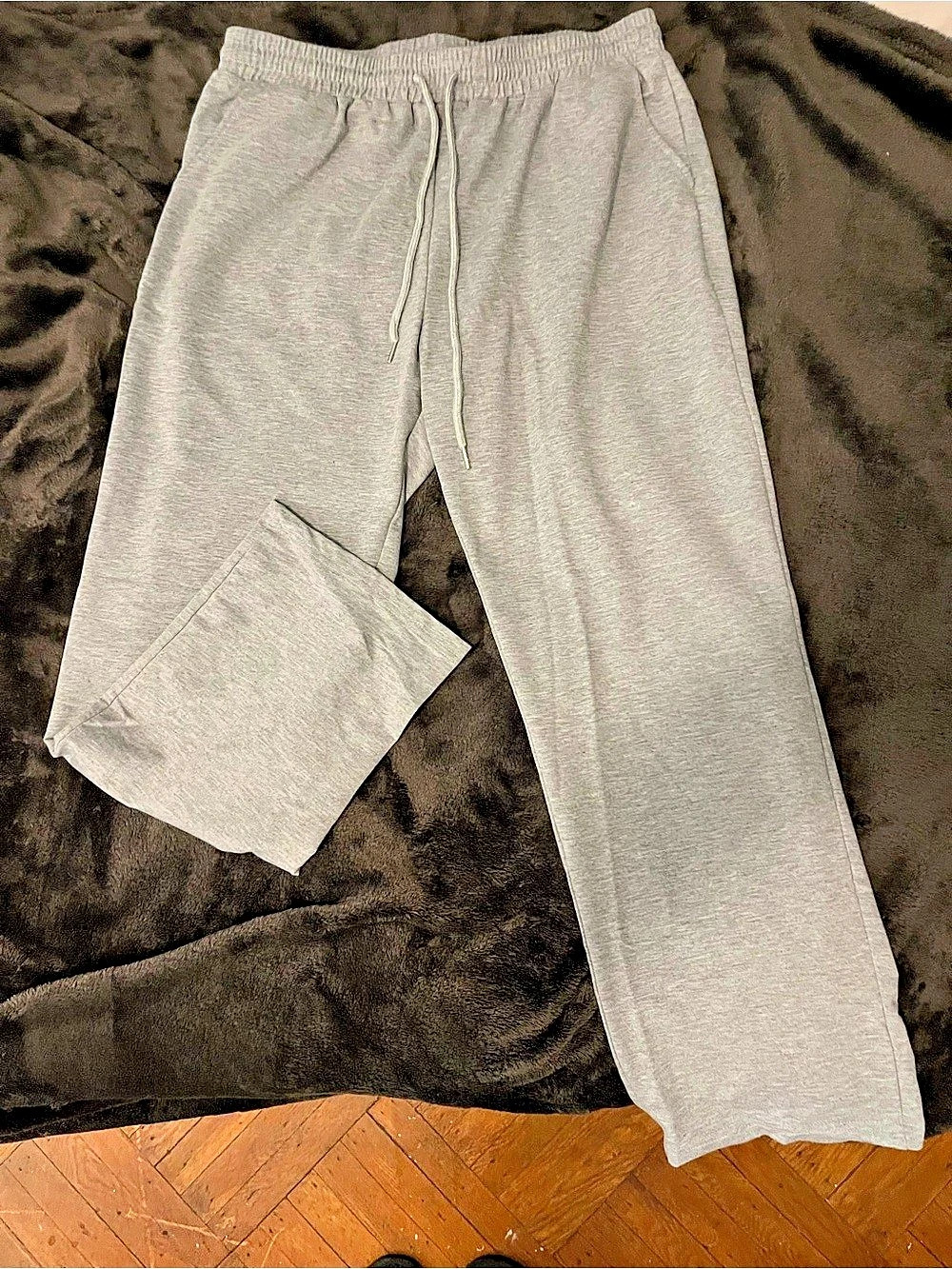 Gray Jogger Sweatpants Large